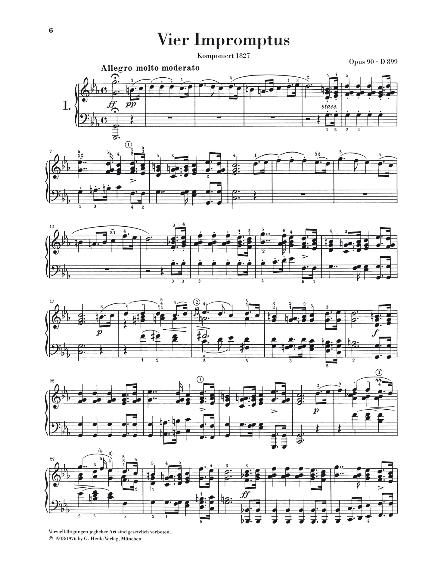 Impromptus and Moments musicaux - Schubert
