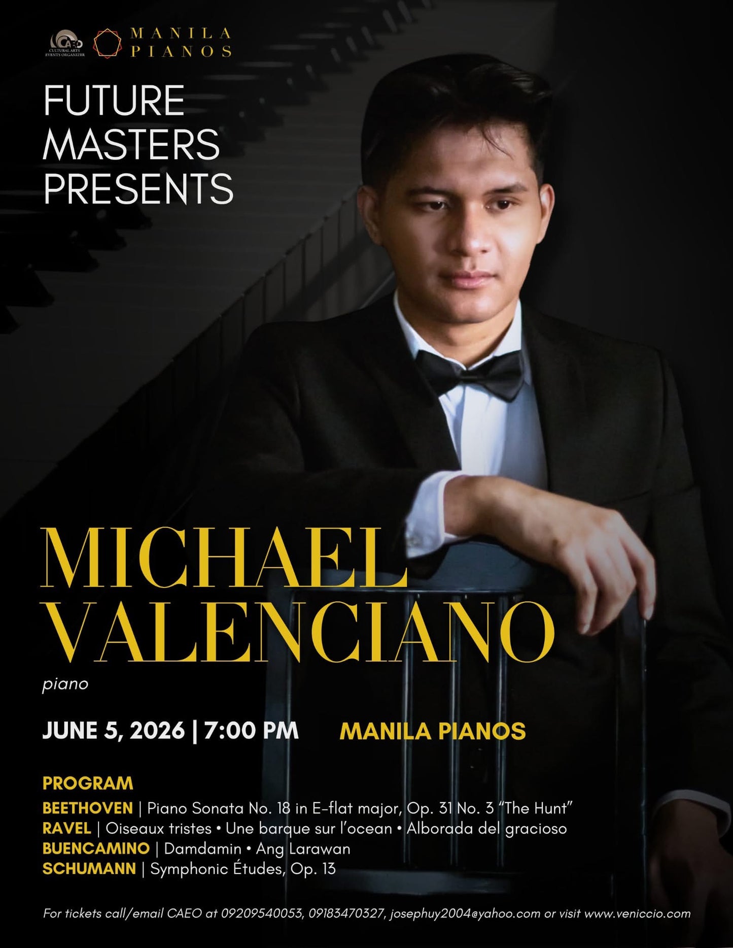 Michael Valenciano in Recital