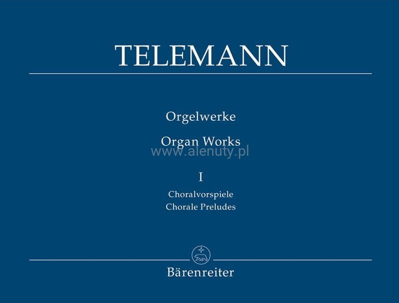 Orgran Works I, Choralvorspiele - Telemann