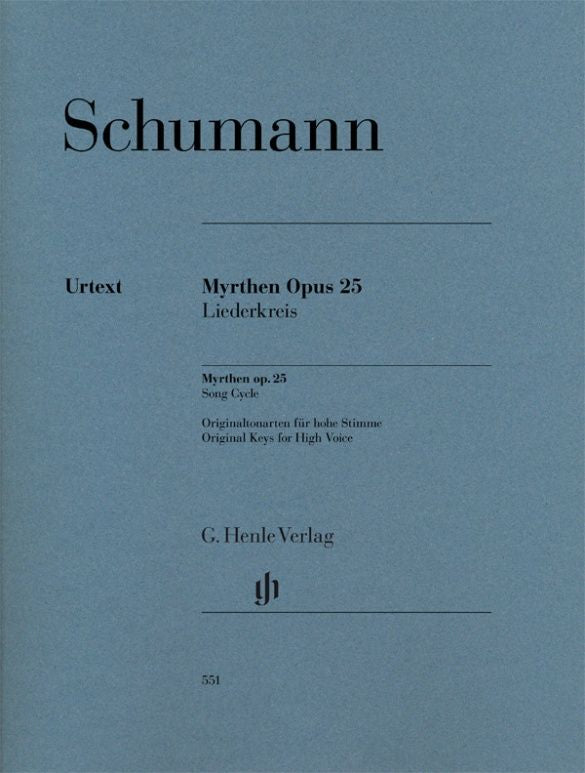 Myrthen, Op. 25 - Schumann