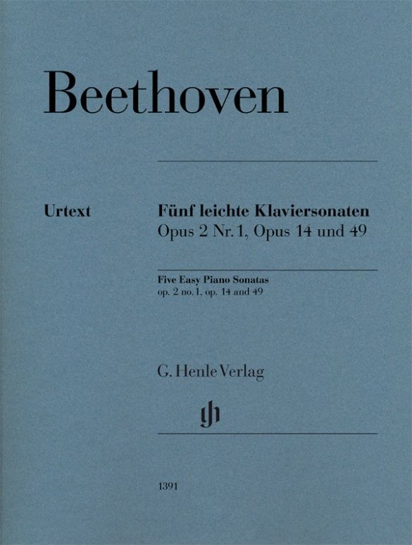 Five Easy Piano Sonatas - Beethoven