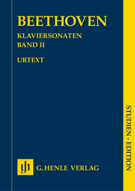 Piano Sonatas, Volume II (Study Edition) - Beethoven