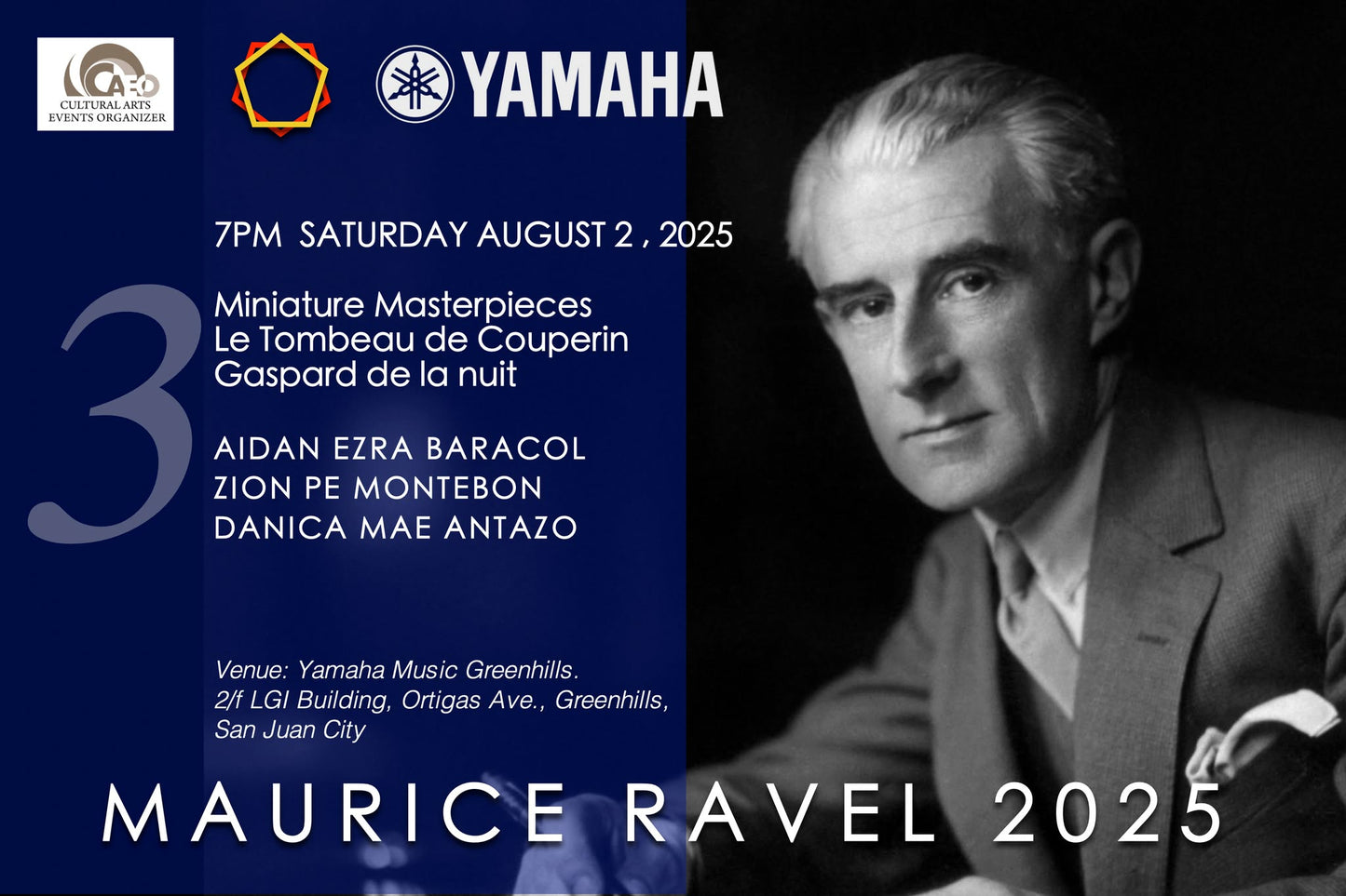 Ravel Music Festival: Concert No. 3