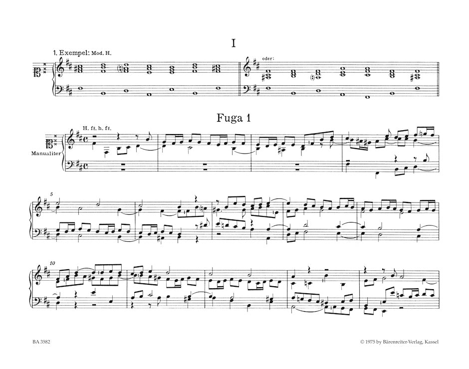 Twenty Small Fugues and Freely Composed Organ Pieces - Telemann