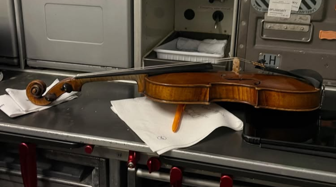Musician Refused Violin Case Boarding on Lufthansa Flight, Carries Historic Instrument by Hand