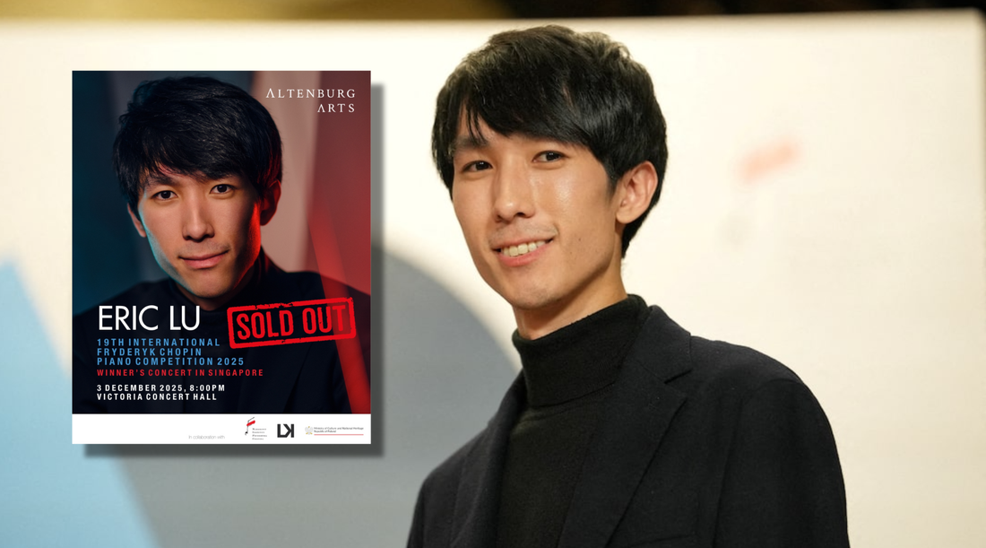 Chopin Competition Winner Eric Lu's Singapore Concert Sells Out