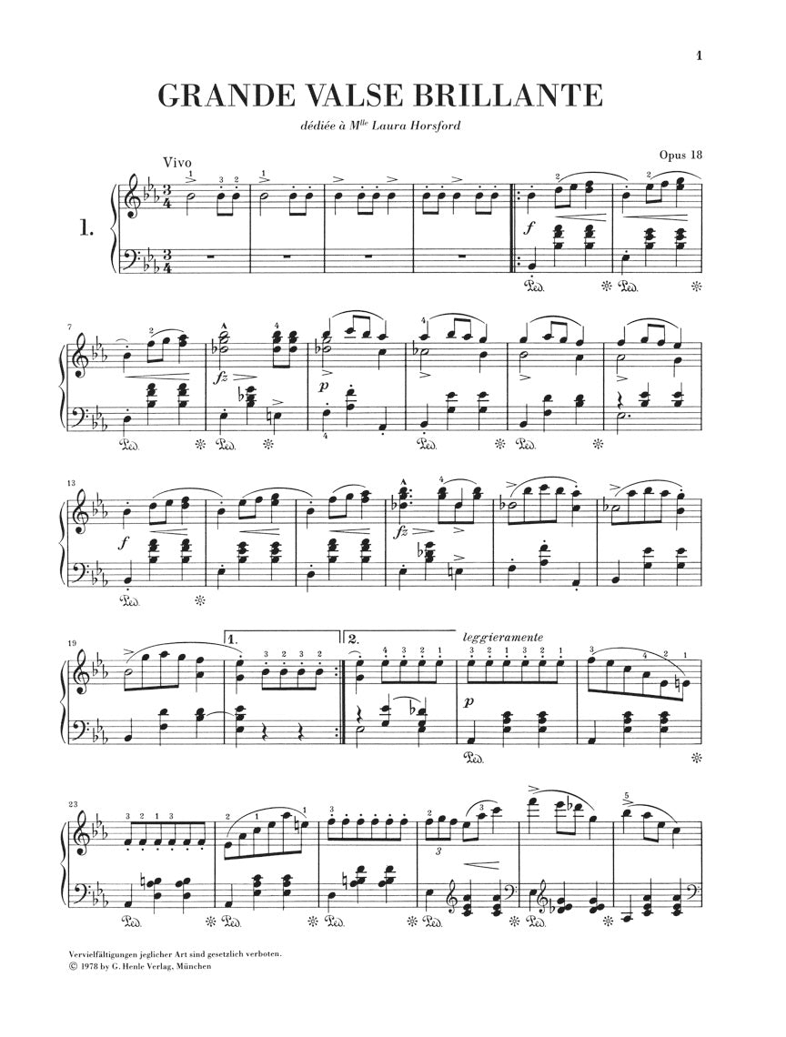Waltzes - Chopin
