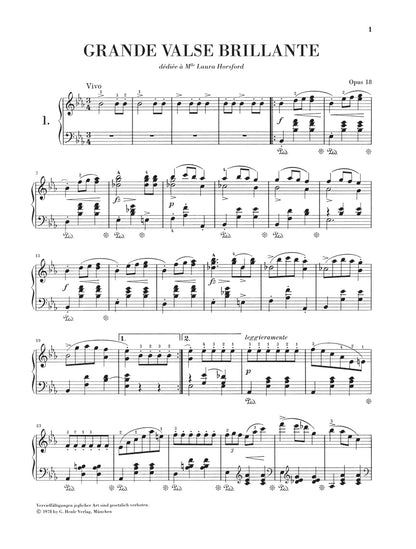 Waltzes - Chopin