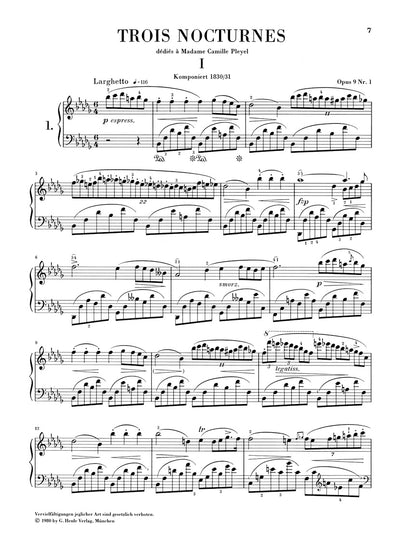 Nocturnes - Chopin