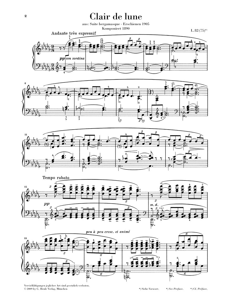 Clair De Lune - Debussy