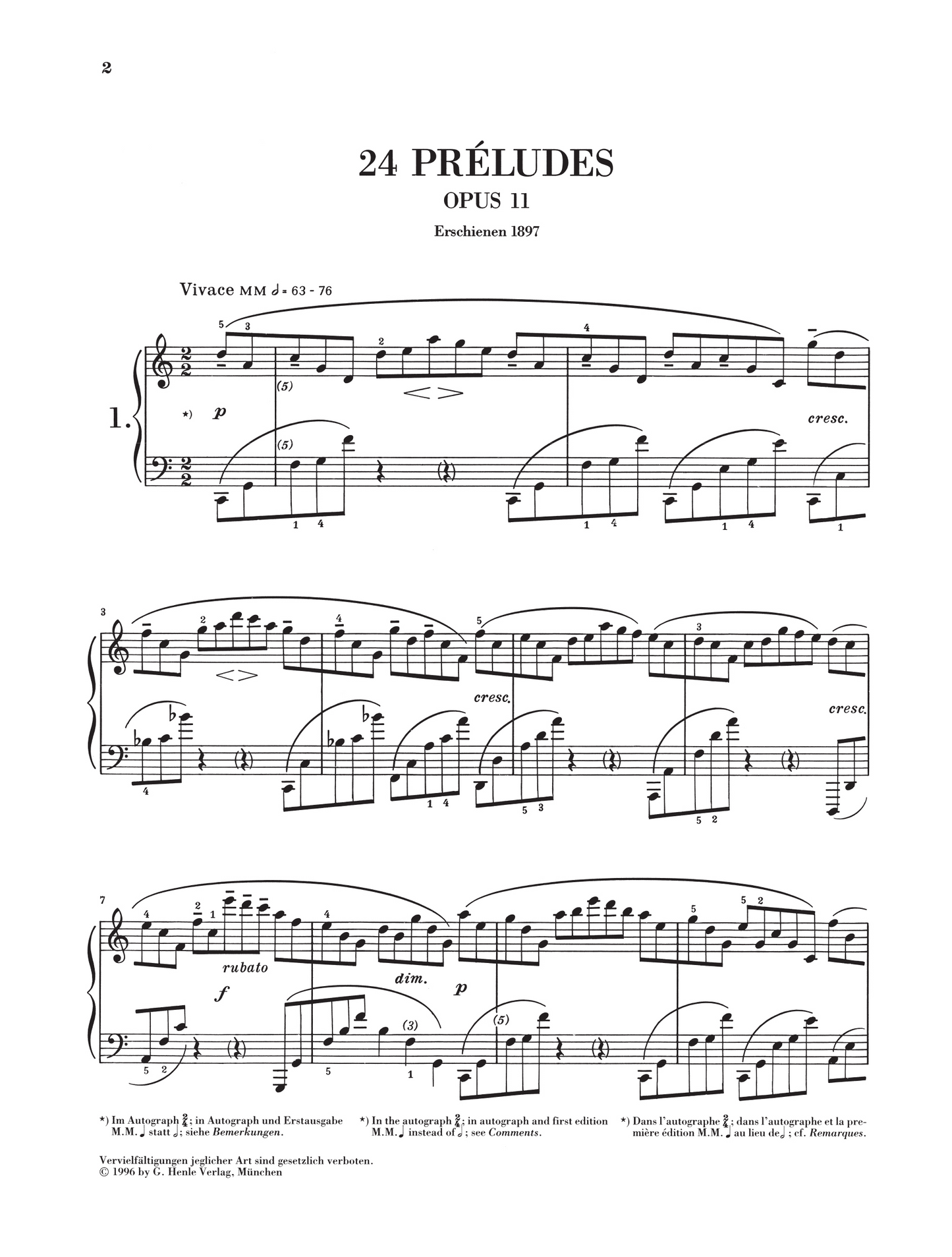 24 Préludes Op. 11 - Scriabin