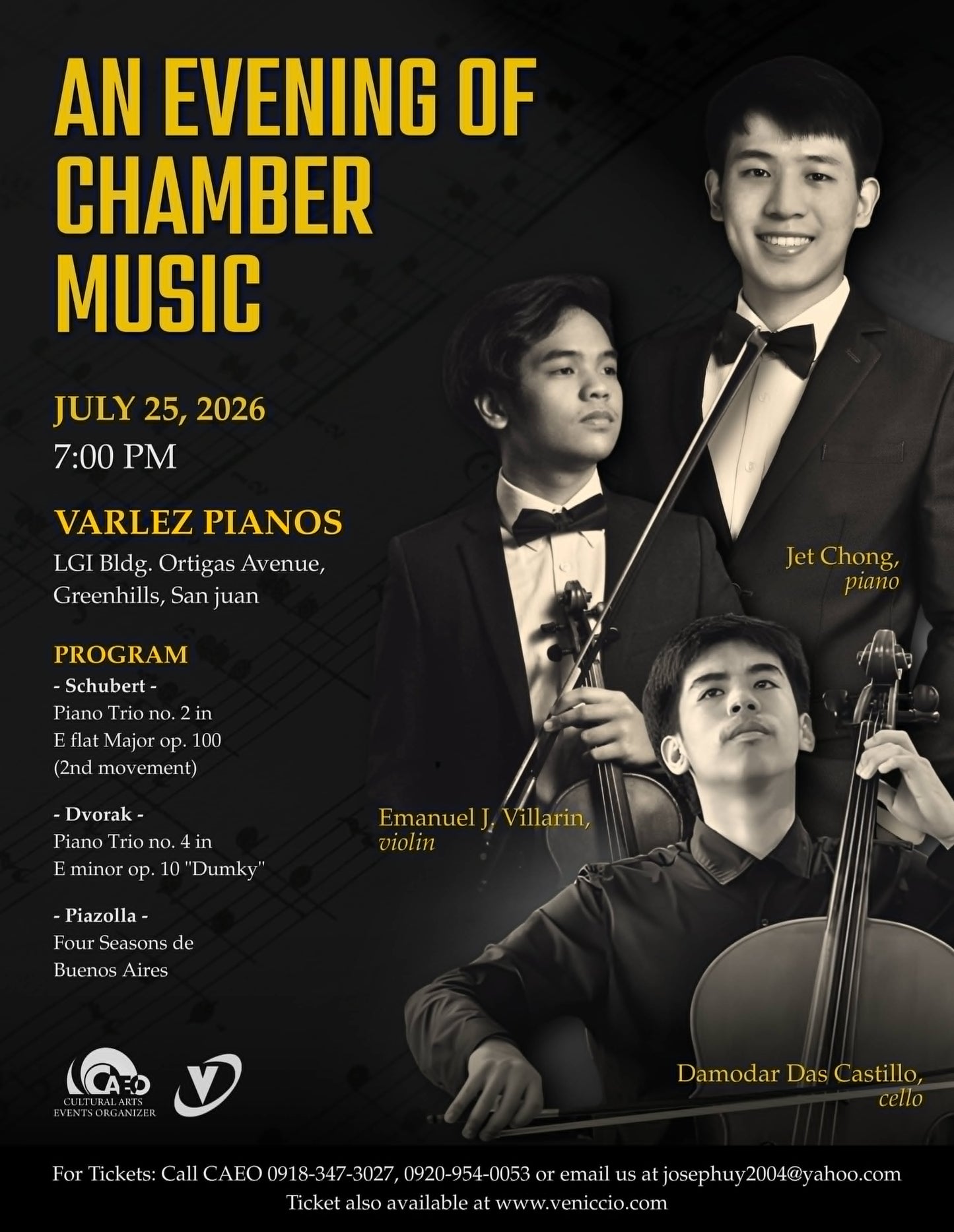 An Evening of Chamber Music