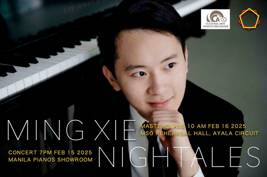Ming Xie in Nightales – A Piano Recital