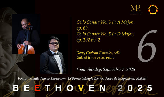 Beethoven 2025: Concert No. 6 with Gerry Graham Gonzales & Gabriel James Frias