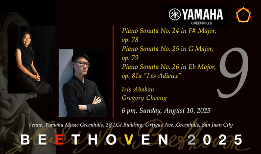 Beethoven 2025: Concert No. 9 with Iris Ababon and Gregory Cheong