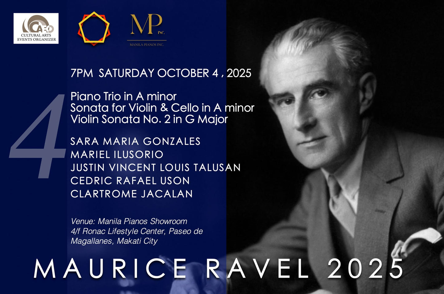 Ravel Music Festival: Concert No. 4