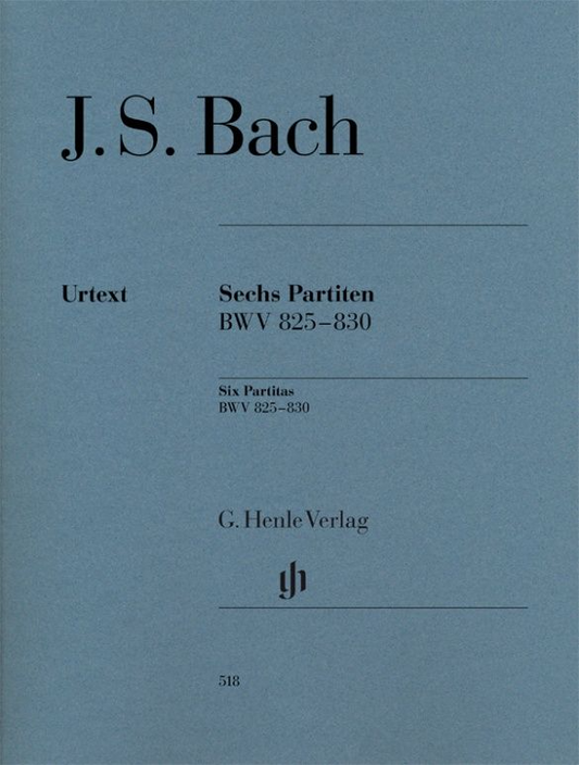 Six Partitas BWV 825-830 - Bach