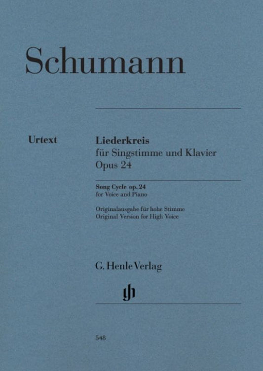 Song Cycle, Op. 24 - Schumann