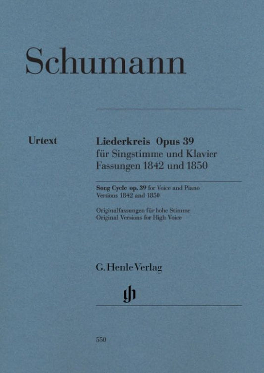 Song Cycle, Op. 39, Versions 1842 and 1850 - Schumann