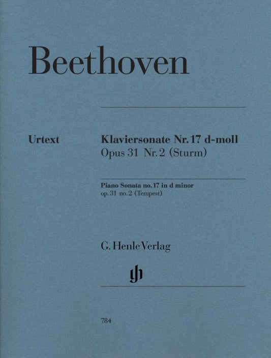 Piano Sonata No. 17 in D minor Op. 31 No. 2 "Tempest" - Beethoven