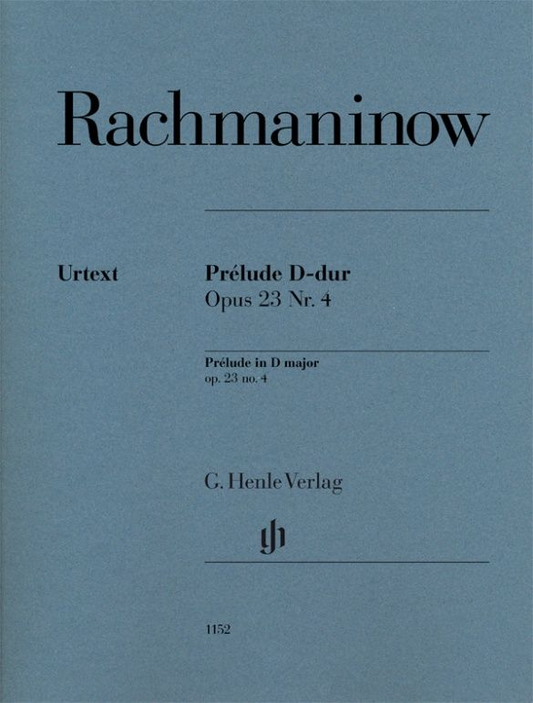 Prelude in D Major, Op. 23 No. 4 - Rachmaninoff