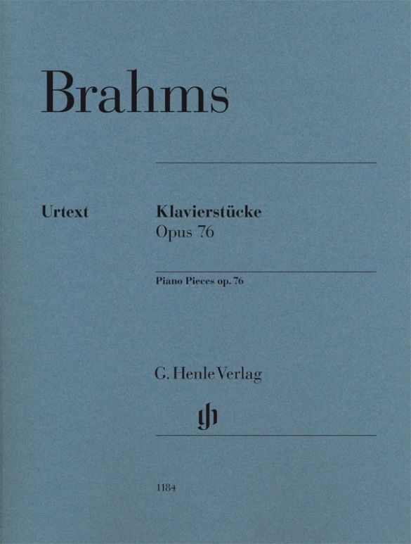 Piano Pieces Op. 76 - Brahms