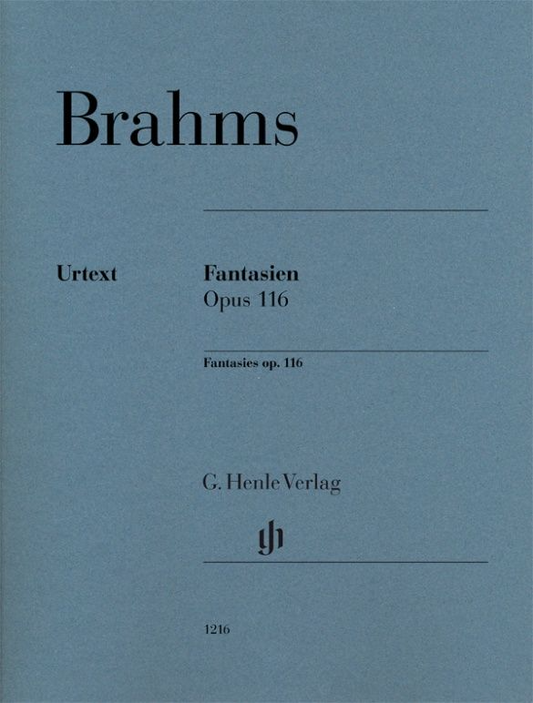 Fantasies Op. 116 - Brahms