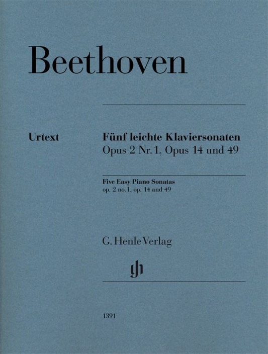 Five Easy Piano Sonatas - Beethoven
