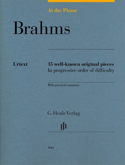 At the Piano: 15 Well-Known Original Pieces - Brahms