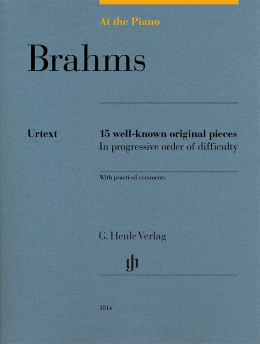 At the Piano: 15 Well-Known Original Pieces - Brahms