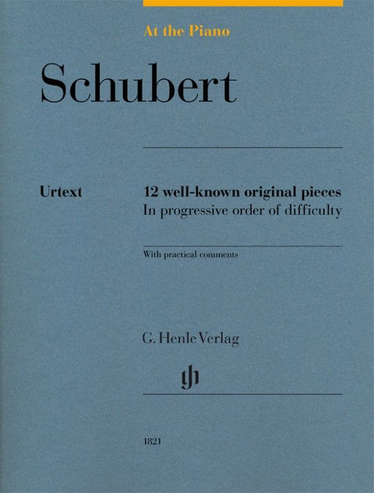 At the Piano: 12 Well-Known Original Pieces - Schubert