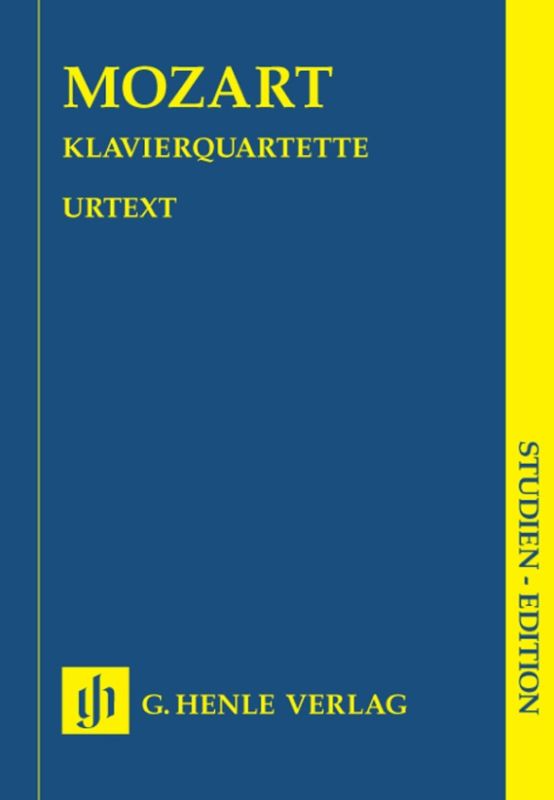 Piano Quartets K. 478 and 493 - Mozart