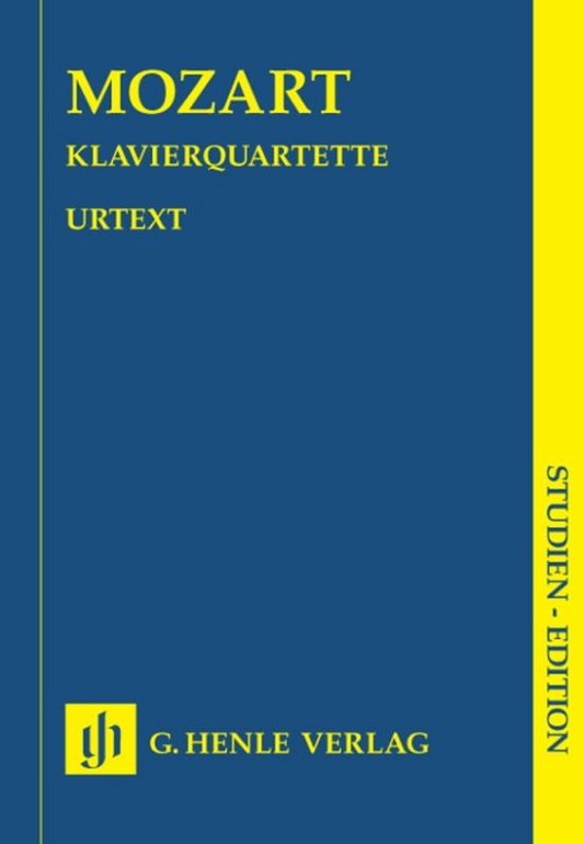 Piano Quartets K. 478 and 493 - Mozart