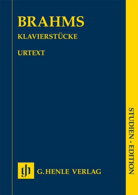 Klavierstücke (Study Edition) - Brahms
