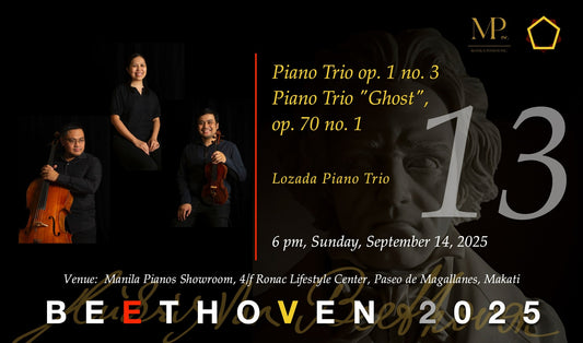 Beethoven 2025: Concert No. 13 with the Lozada Piano Trio