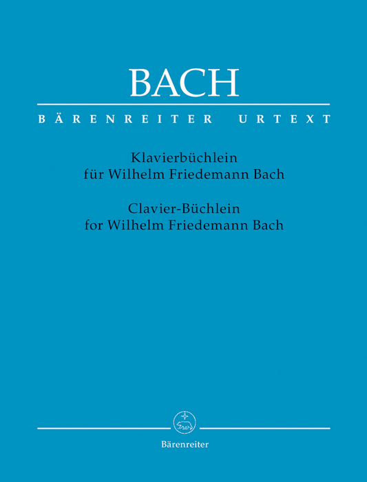 Notebook for Wilhelm Friedemann Bach - J.S. Bach