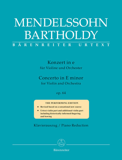 Concerto for Violin and Orchestra in E minor, Op. 64 - Mendelssohn
