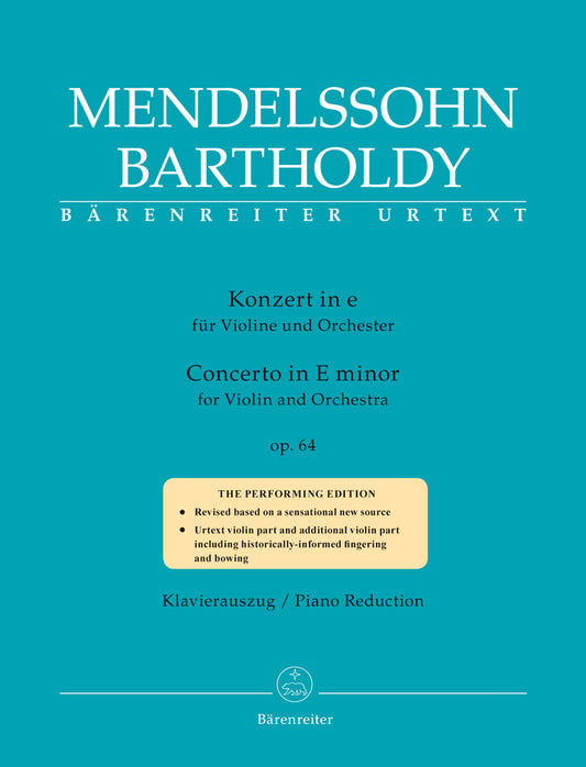 Concerto for Violin and Orchestra in E minor, Op. 64 - Mendelssohn