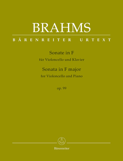 Sonata for Cello and Piano in F major, Op. 99 - Brahms