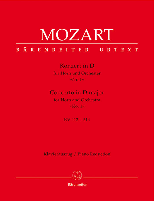 Concerto for Horn and Orchestra No. 1 in D major, K.412+514 (386b) - Mozart