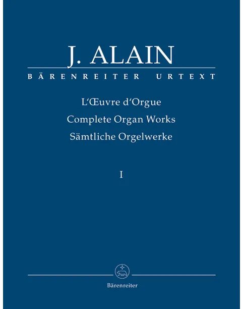 Complete Organ Works Book 1 - Alain