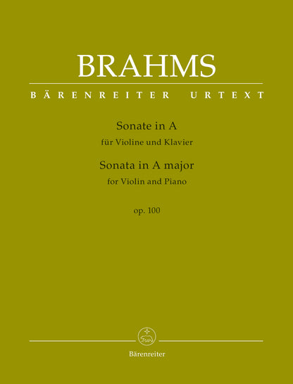 Sonata for Violin and Piano in A major, Op. 100 - Brahms