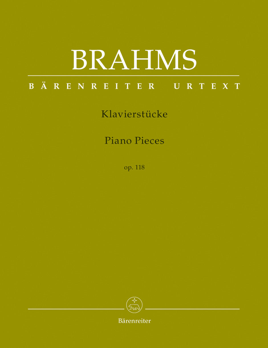 6 Klavierstücke, Op.118 - Brahms