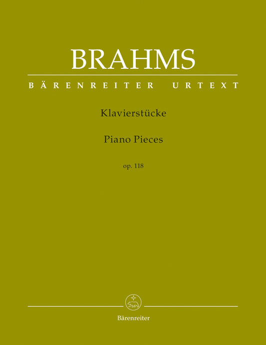 6 Klavierstücke, Op.118 - Brahms
