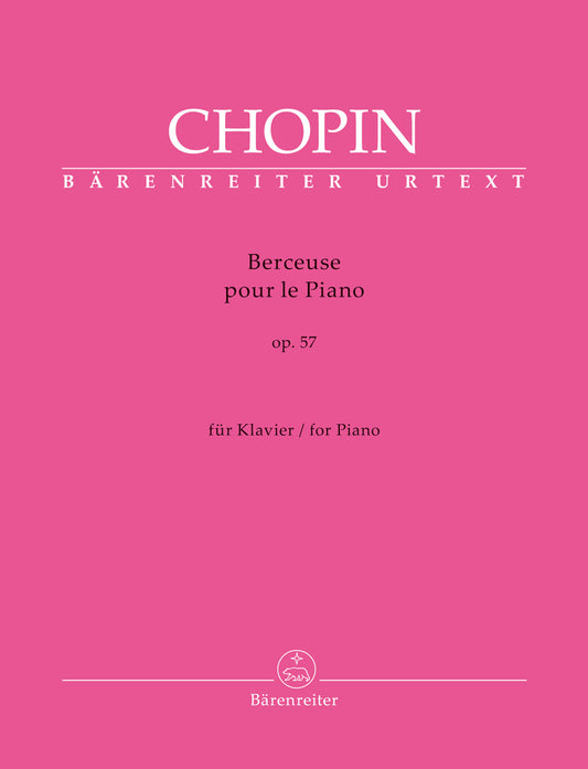 Berceuse for Piano, Op. 57 - Chopin